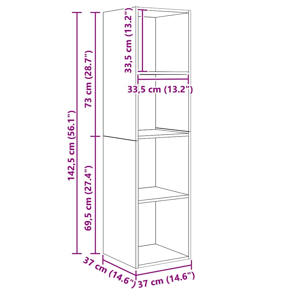 2-tlg. TV-Schrank-Set Weiß Holzwerkstoff