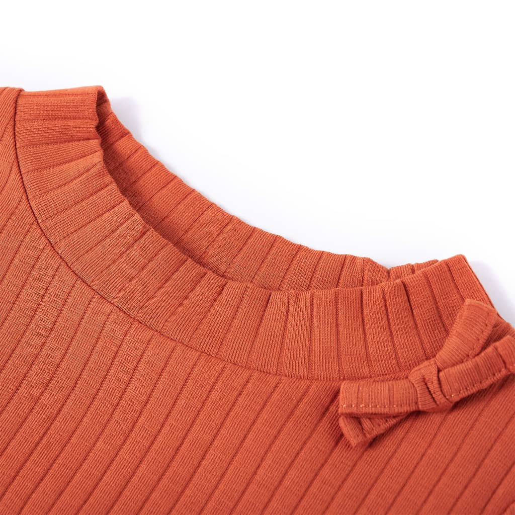 Kinder-Langarmshirt Ocker 104