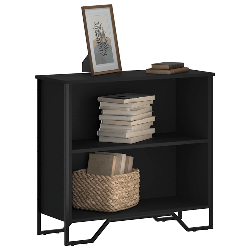 Bücherregal Schwarz 80x31x169 cm Holzwerkstoff