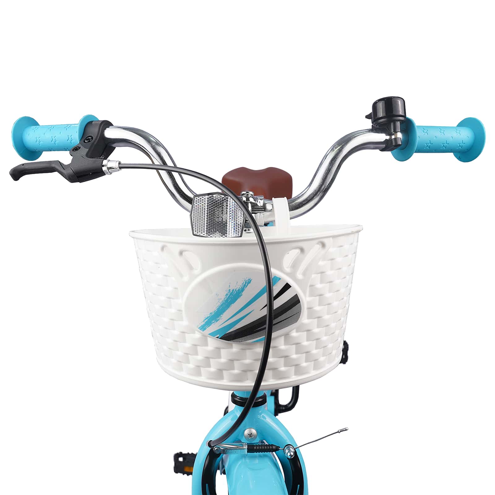 Kinderfahrrad 12 Zoll für 2-4 Jahre alt Hellrosa