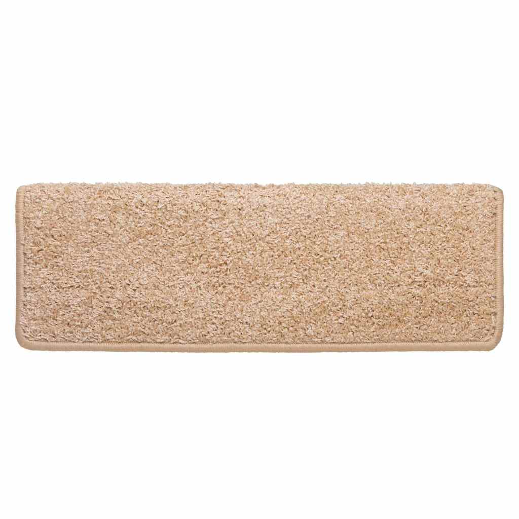 Stufenmatten 15 Stk. 65x21x4 cm Grau Rechteckiger Rand