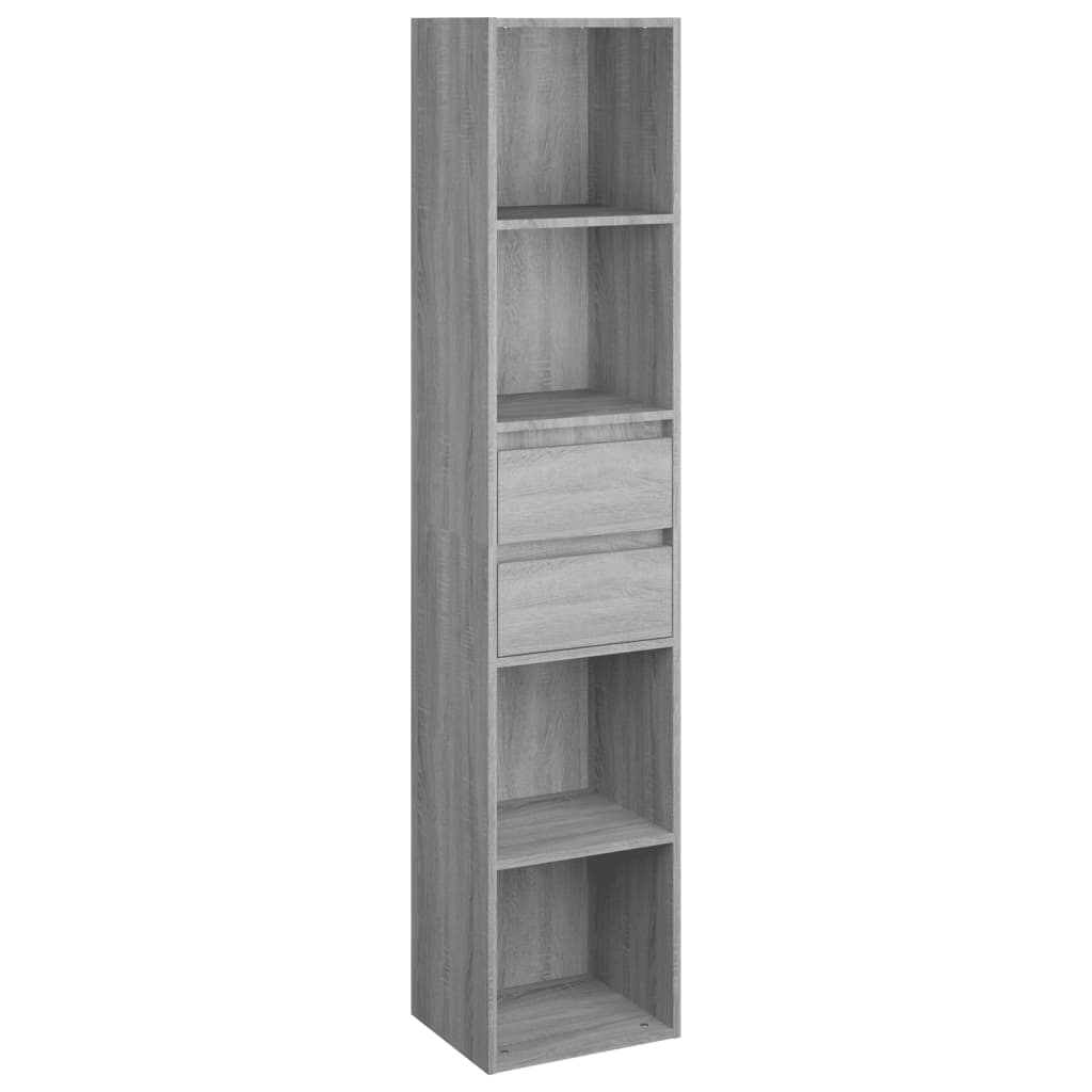 Bücherregal Weiß 36x30x171 cm Holzwerkstoff