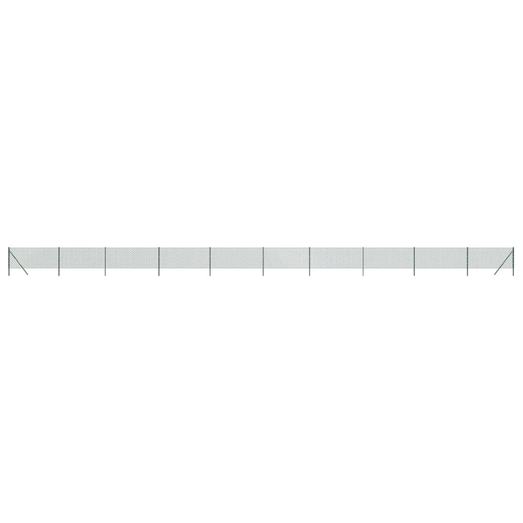 Maschendrahtzaun Grün 0,8x10 m