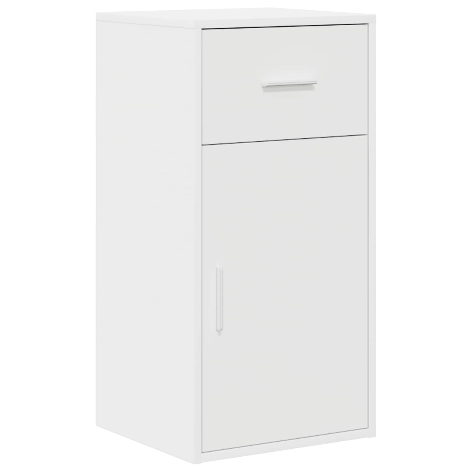 Eck-Schreibtisch Schwarz Eichen-Optik 102 x 88 x 75 cm
