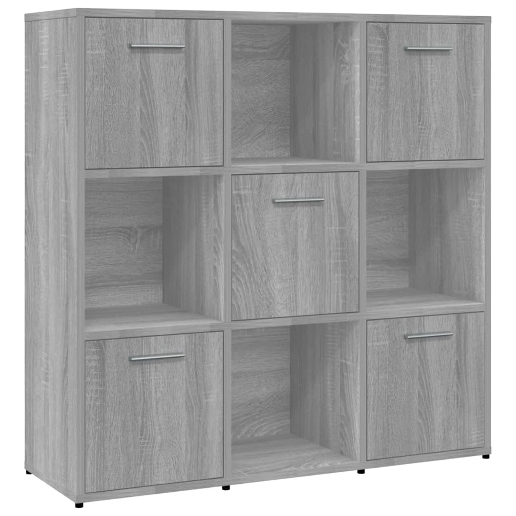 Bücherregal Weiß 90x30x90 cm Holzwerkstoff