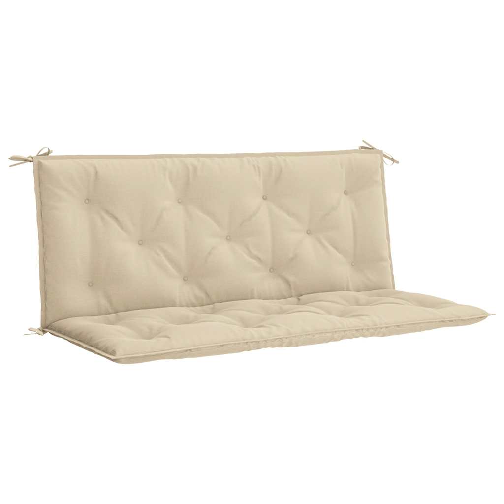 Gartenbank-Auflage Anthrazit 100x(50+50)x7 cm Oxford-Gewebe