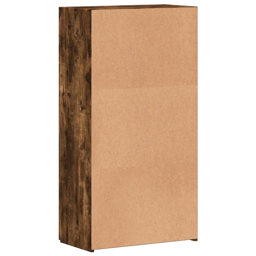 Aktenschrank Weiß 60x32x153 cm Holzwerkstoff