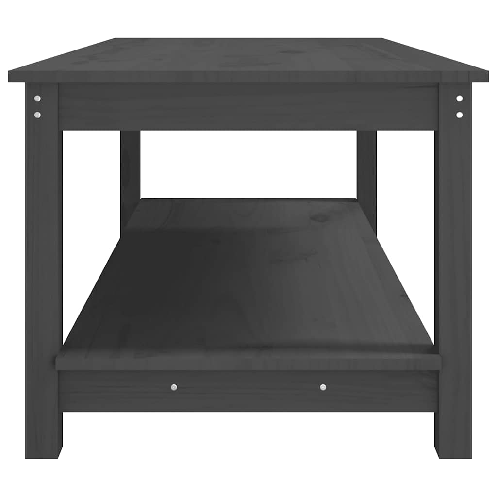 Couchtisch 110x55x45 cm Massivholz Kiefer