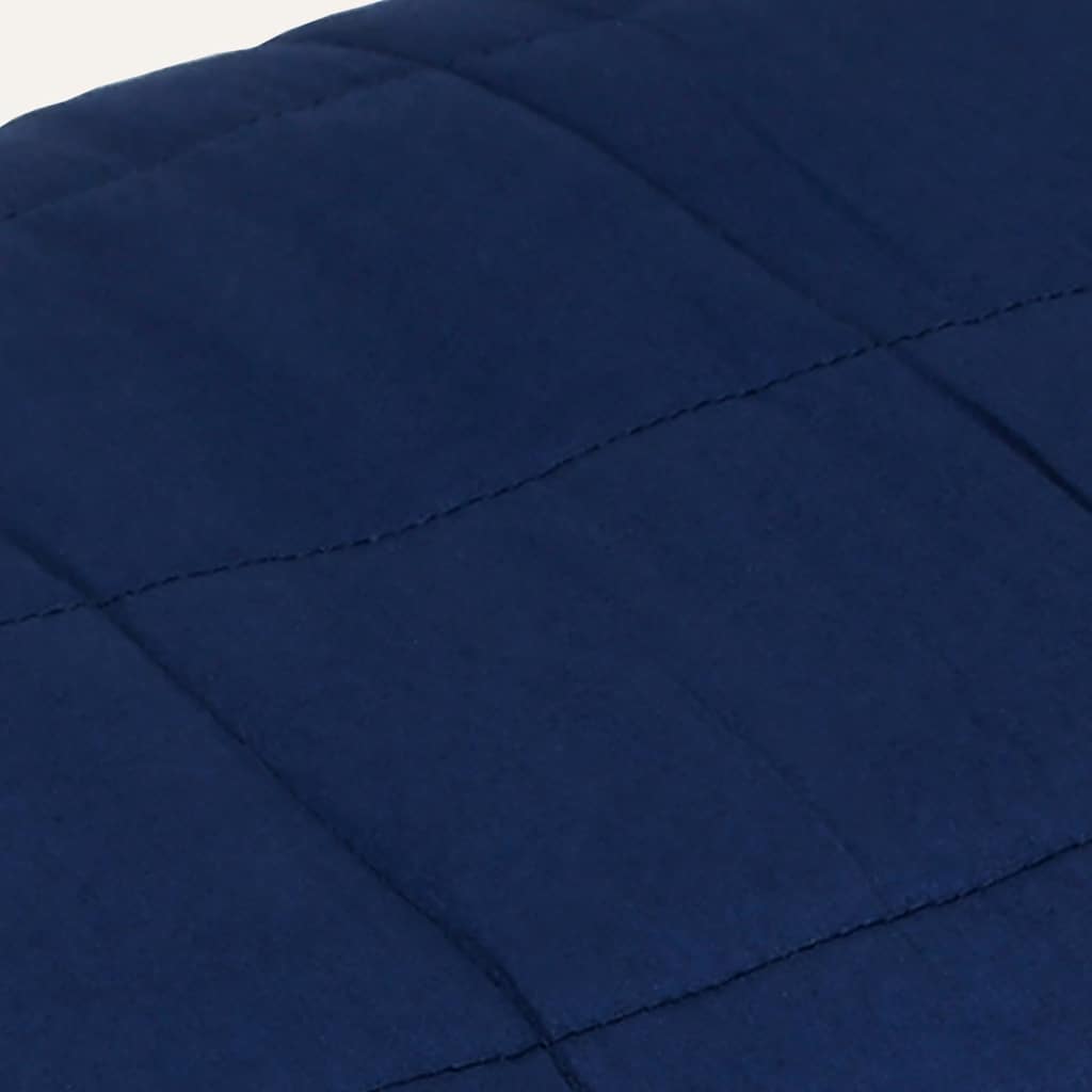 Gewichtsdecke Grau 122x183 cm 5 kg Stoff