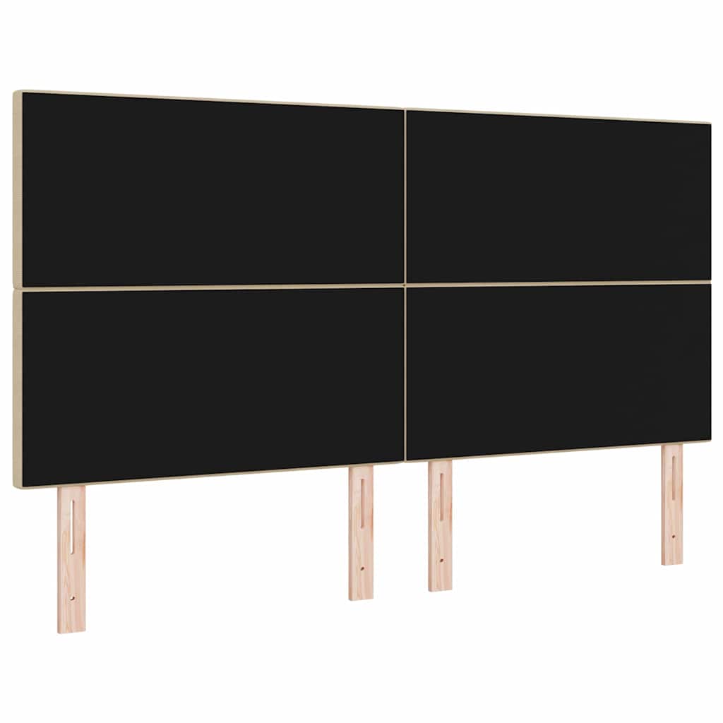 Kopfteil Hellgrau 80 cm Cordstoff