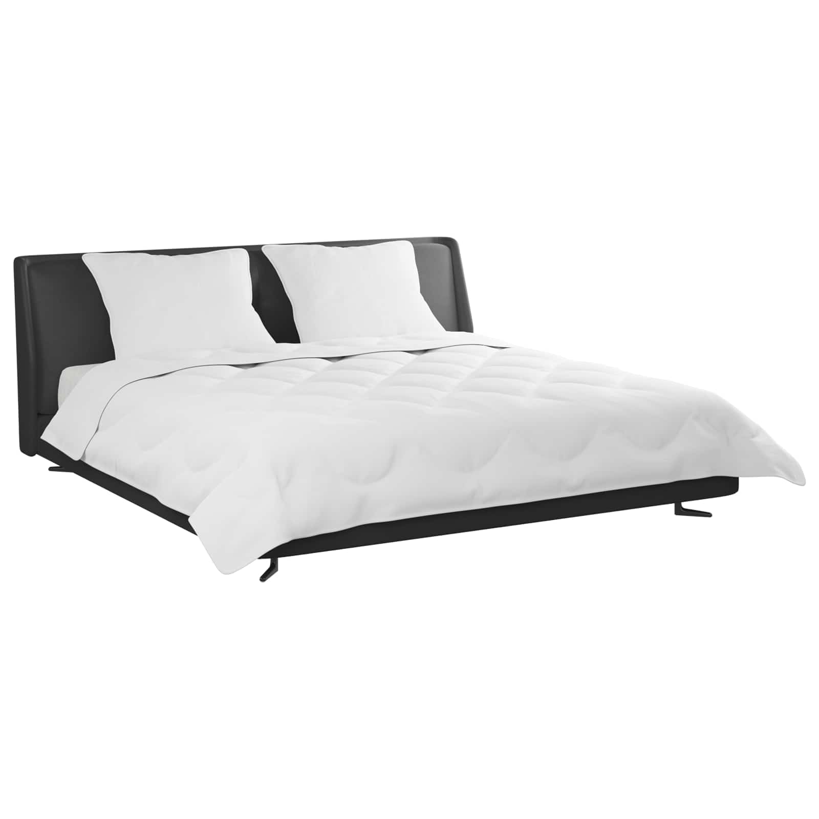 Sommerdecke mit Kissen 3 pcs Weiß Mikrofaser