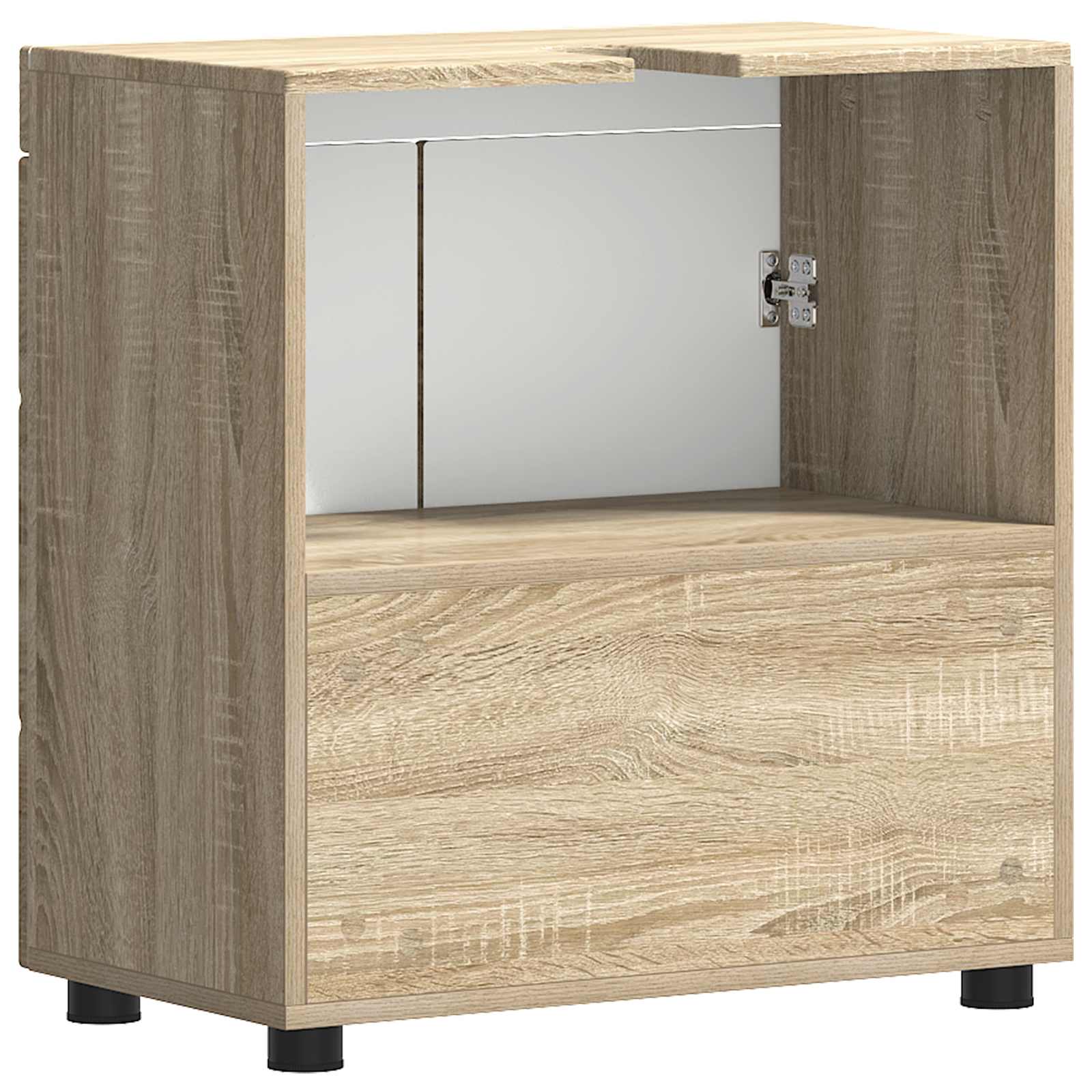 Badezimmermöbel-Set TULUM 2 pcs Weiß 60 x 34 x 63 cm
