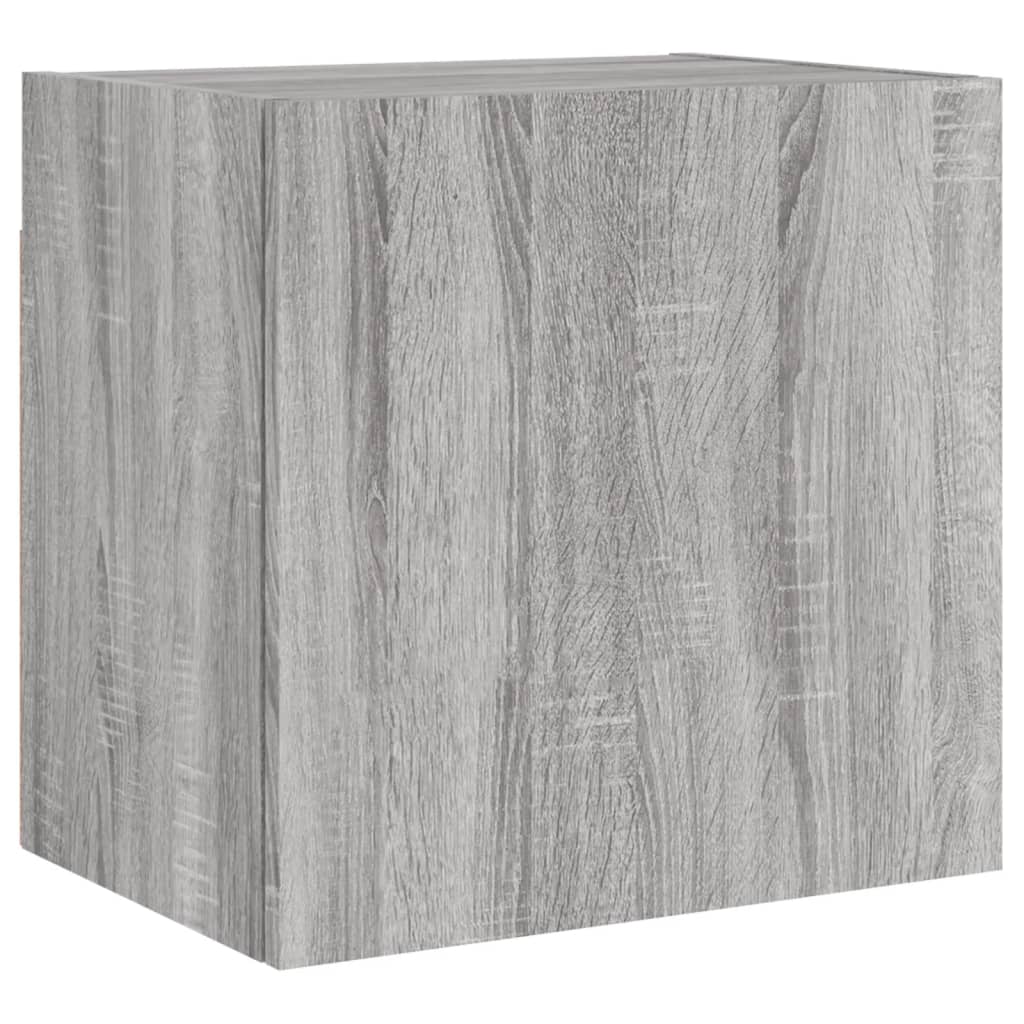 4-tlg. Wohnwand Weiß Holzwerkstoff