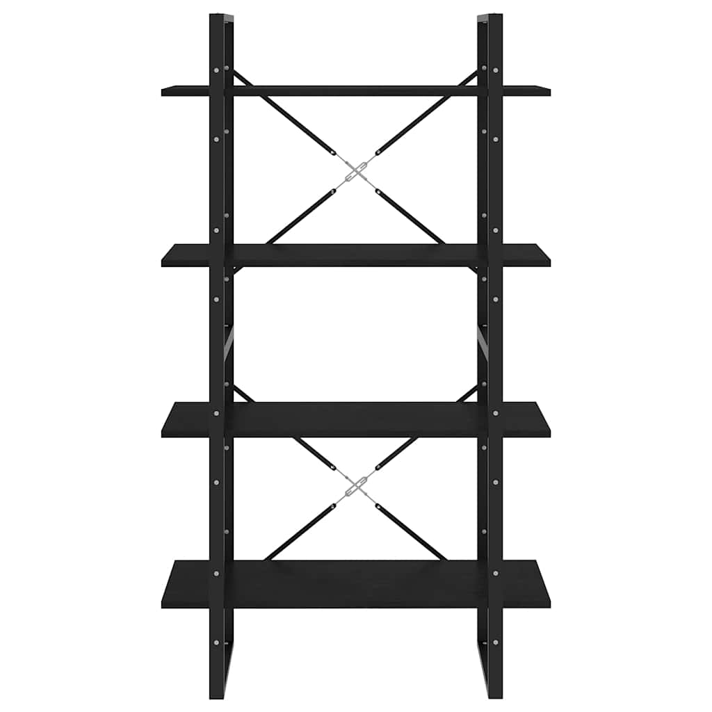 Bücherregal 2 Fächer Weiß 80x30x70 cm Holzwerkstoff