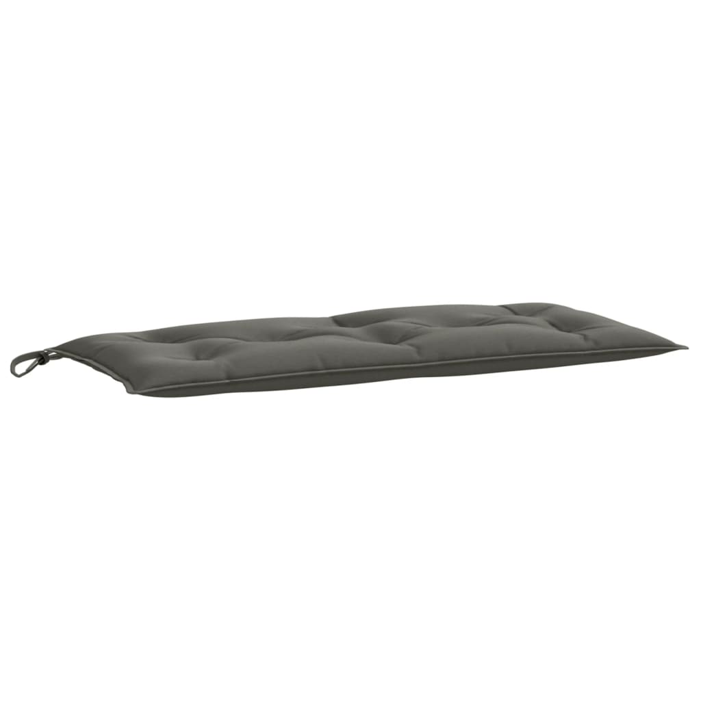 Gartenbank-Auflage Melange Anthrazit 100x50x7 cm Stoff