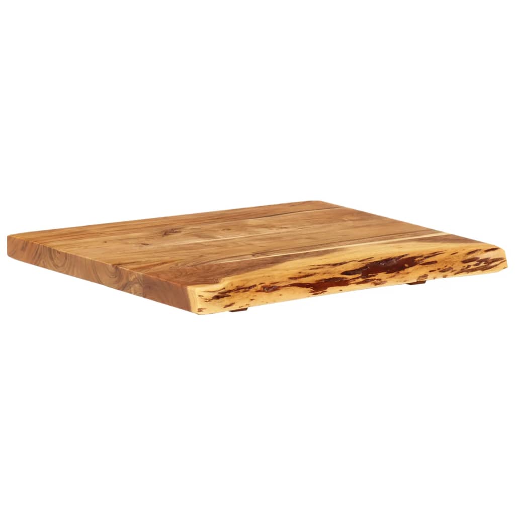 Badezimmer-Waschtischplatte Massivholz Akazie 100x52x2,5 cm