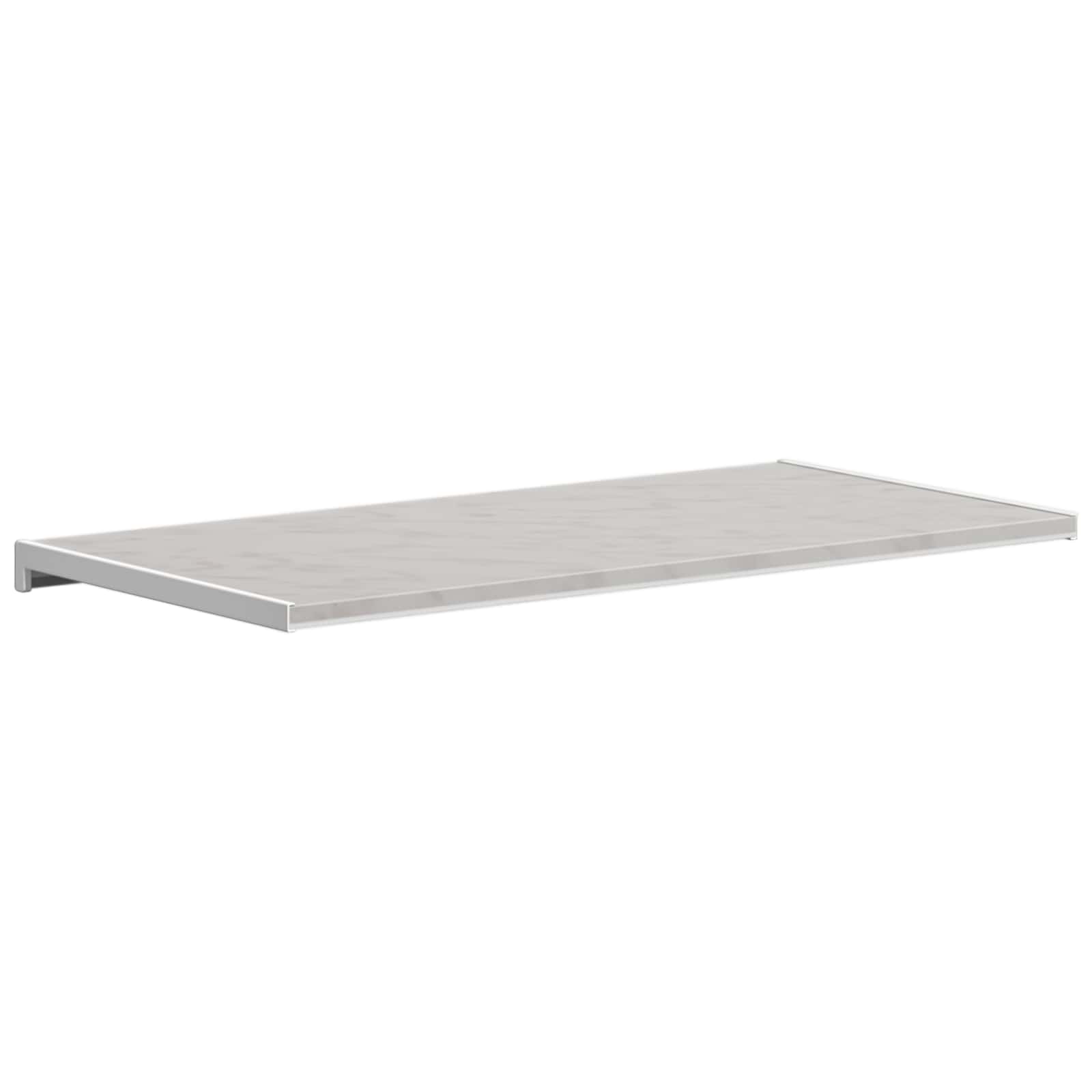 Fensterbank Weiß 60 x 10 x 4,5 cm PVC
