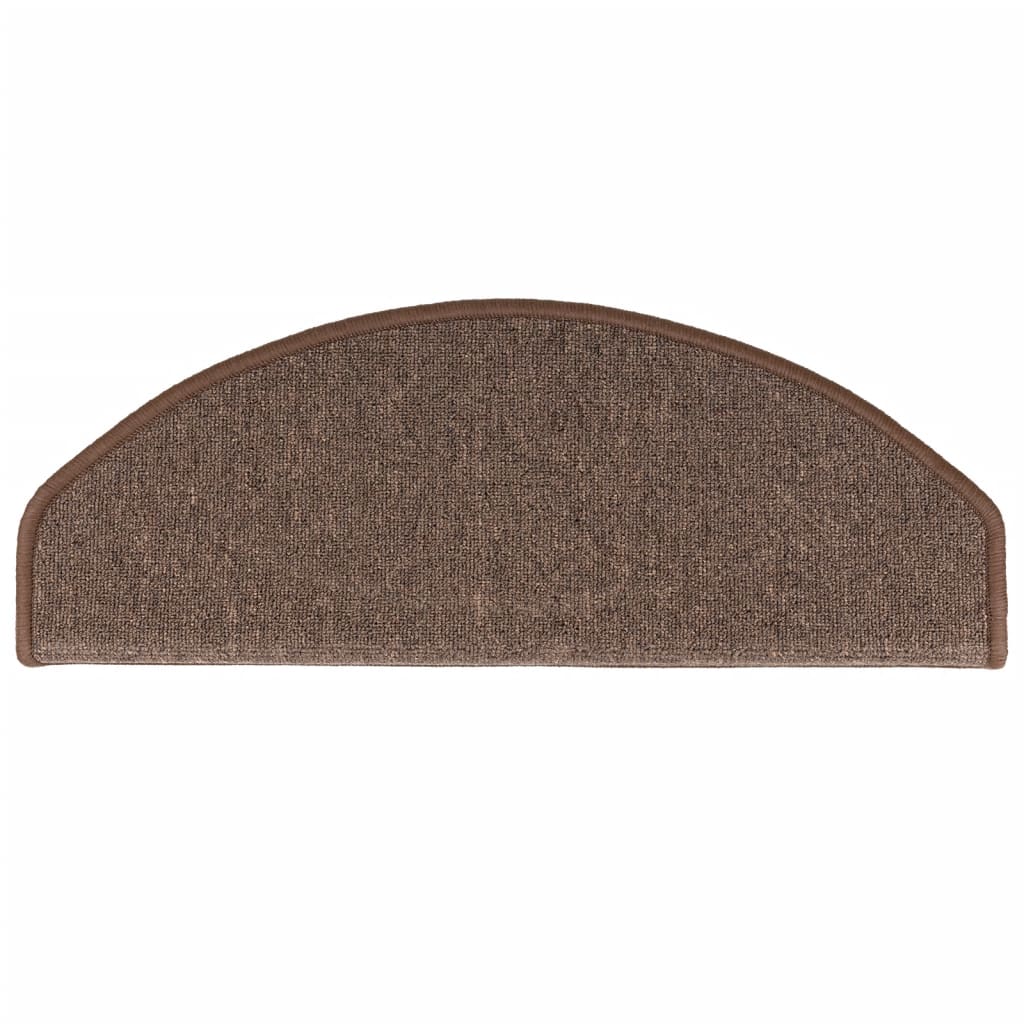Stufenmatten 15 Stk. 56x17x3 cm Anthrazit Halbrund