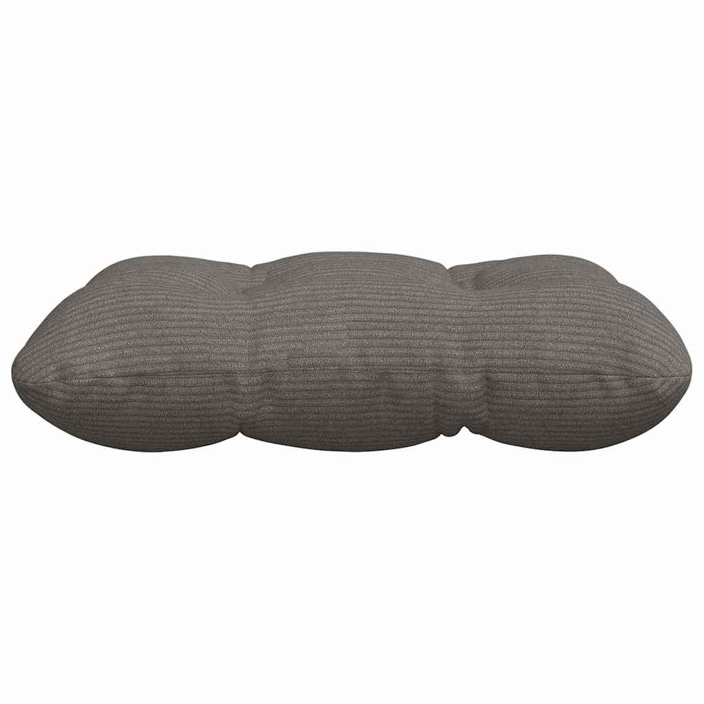 Sitzkissen 4 pcs Hellgrau 40 x 40 cm Cordstoff