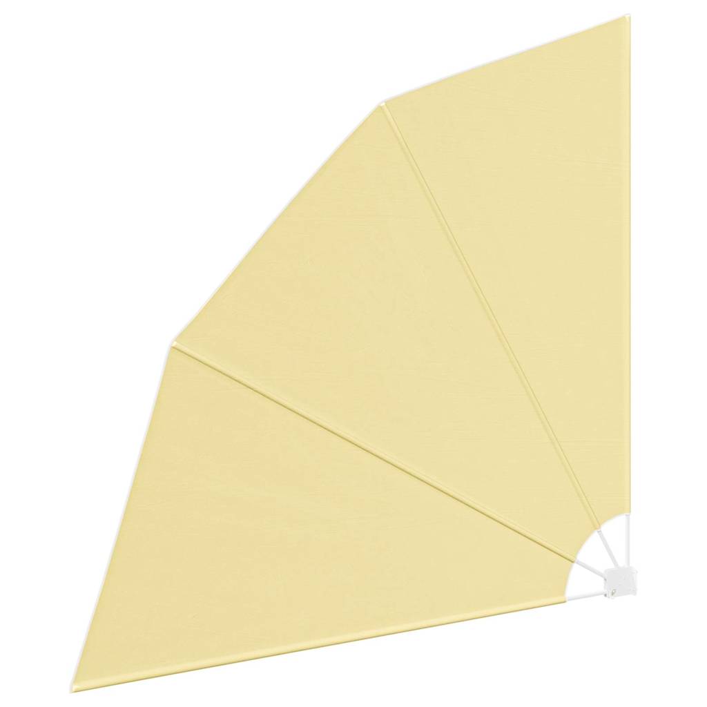 Faltbarer Balkonfächer Grau 210×210 cm