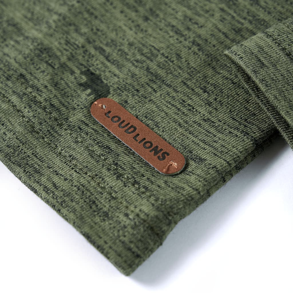 Kinderhemd Khaki Melange 104