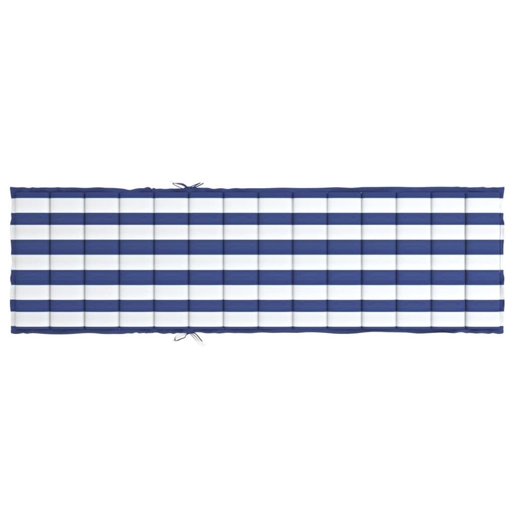 Liege-Kissen Blatt Blattmuster 200 x 70 x 3 cm Oxford-Stoff