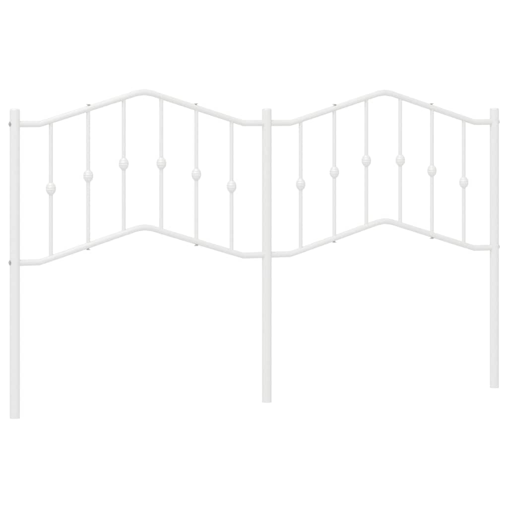 Ersatz-Kopfteil Metall Schwarz 90 cm