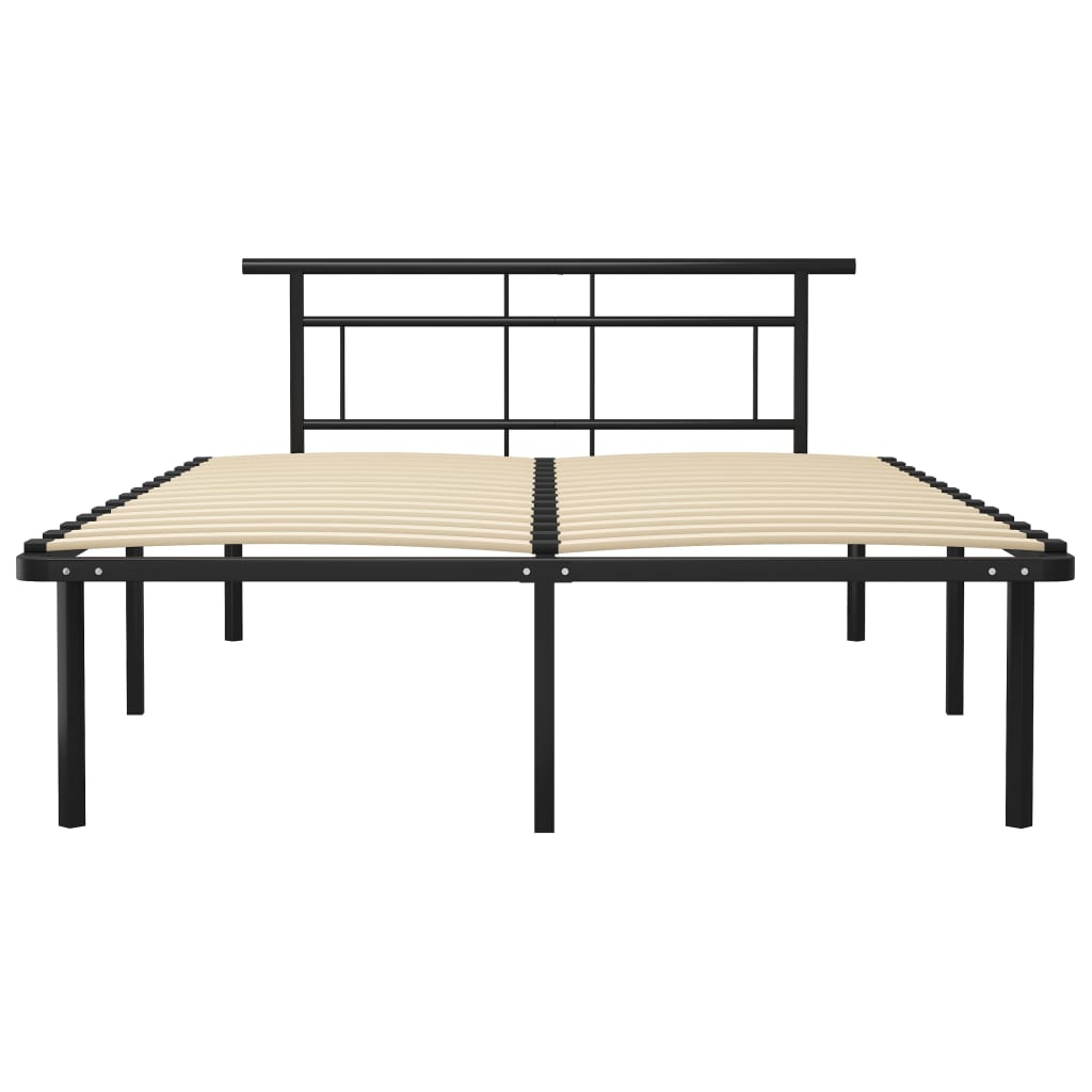 Bettgestell Grau Metall 90x200 cm