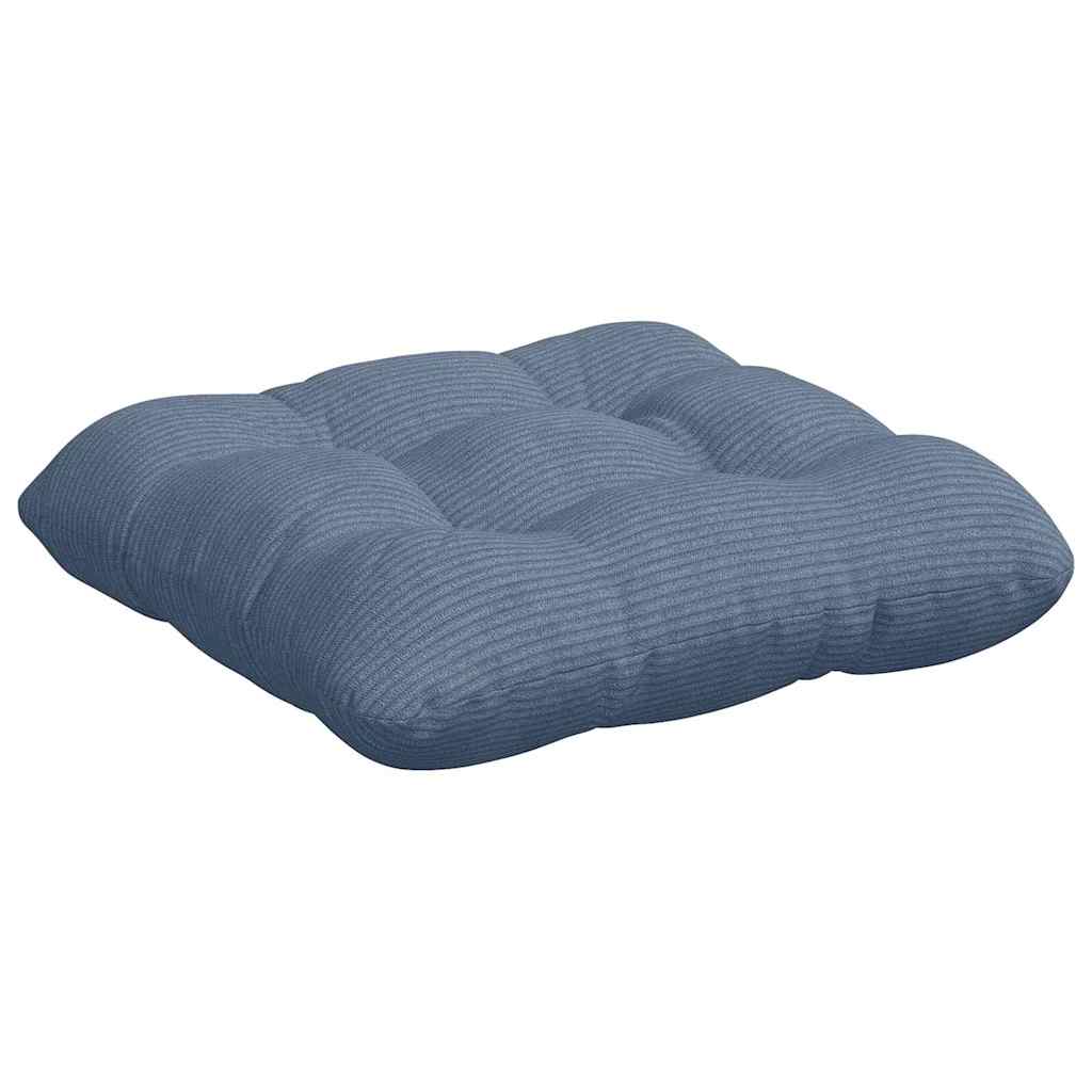 Sitzkissen 4 pcs Hellgrau 40 x 40 cm Cordstoff