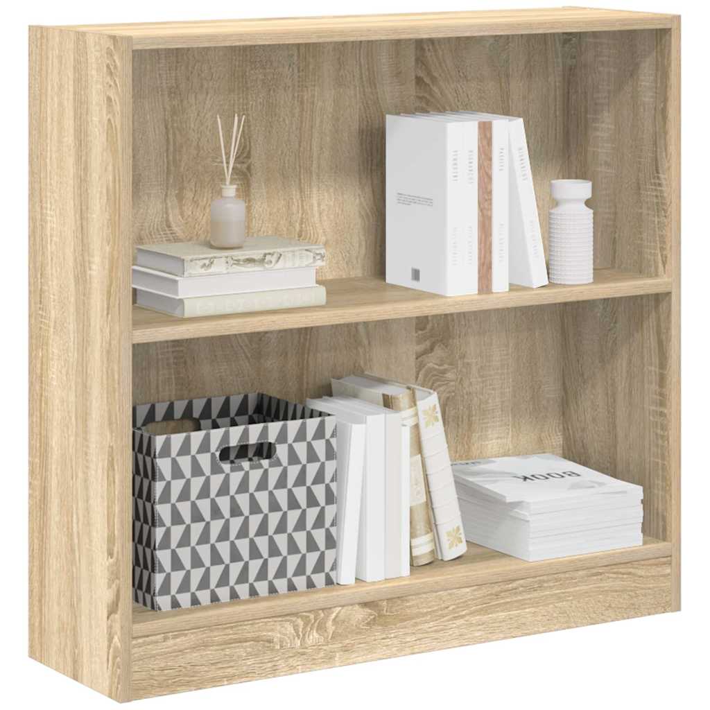 Bücherregal Weiß 40x24x75 cm Holzwerkstoff