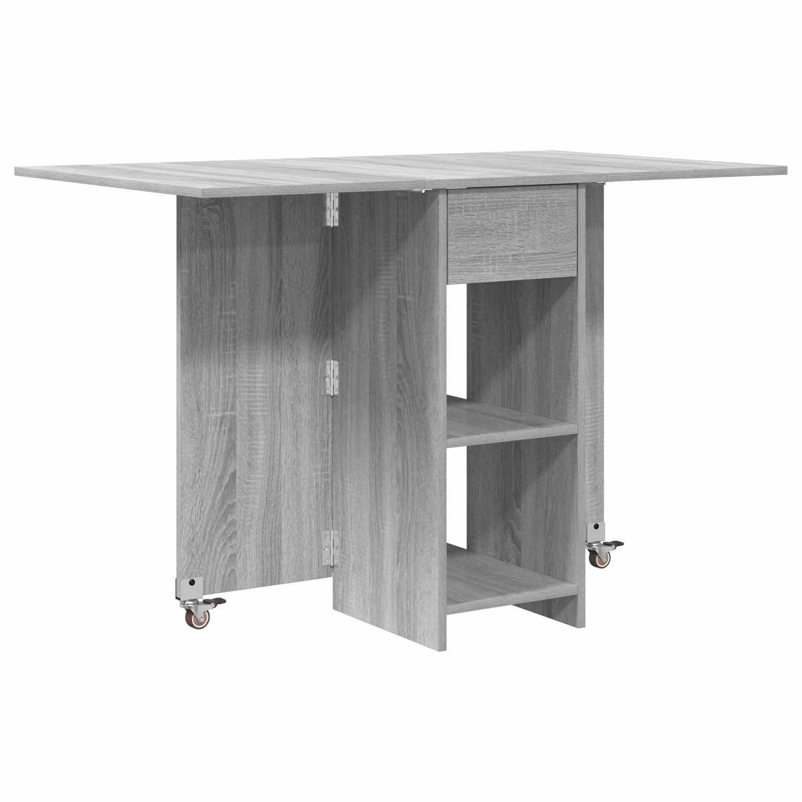 Esstisch 115 x 70 x 75 cm Holzwerkstoff Weiß Rechtwinklig