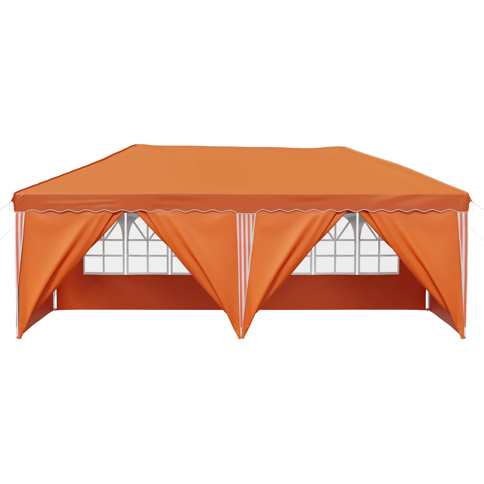 Pop-up Partyzelt 575 x 290 x 245 cm Creme
