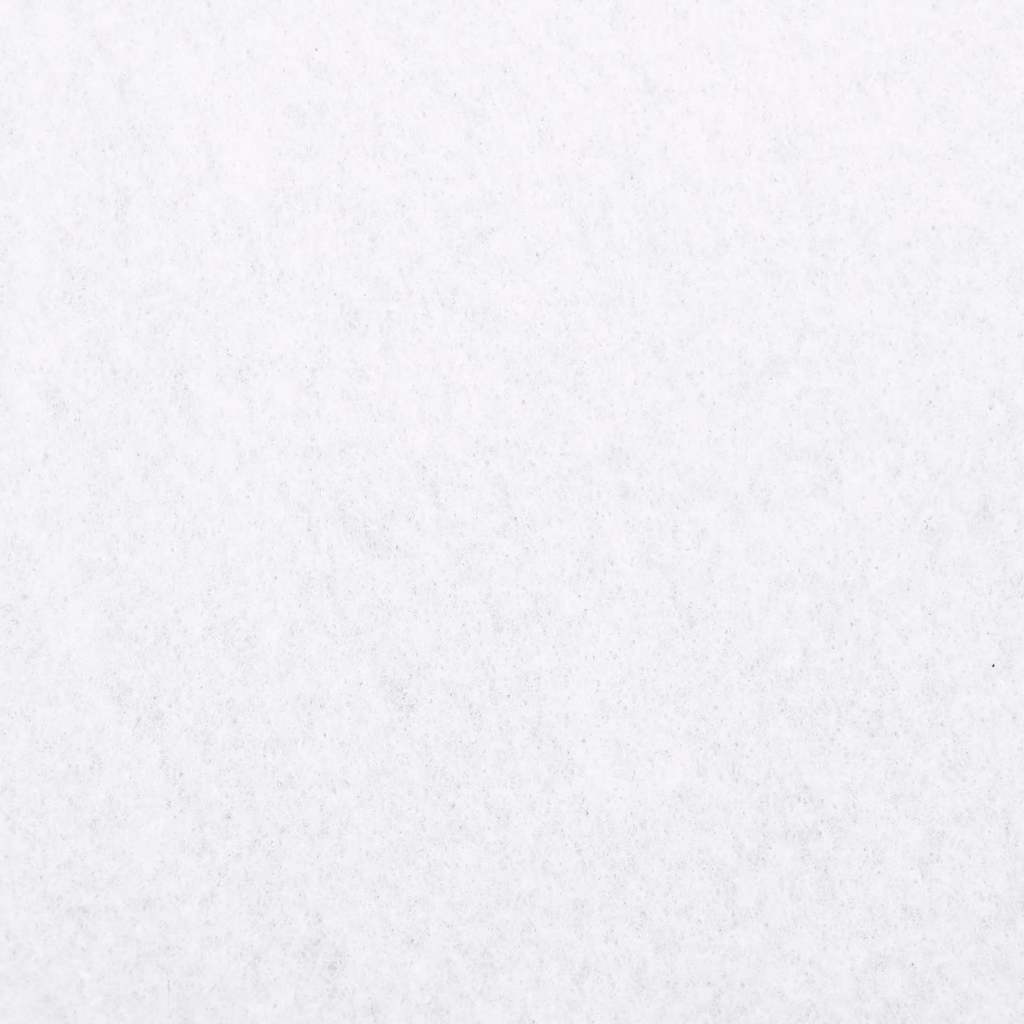 Geotextil-Vlies Weiß 1x50 m Polyesterfaser