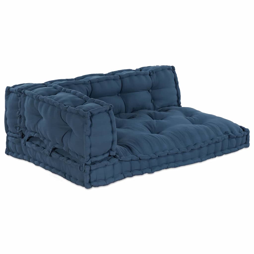 Palettensofa-Auflage Mehrfarbig Stoff Patchwork