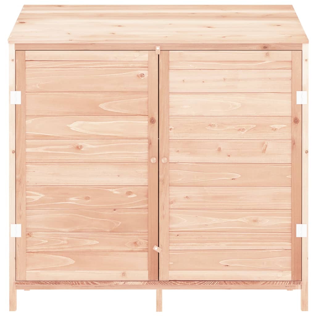 Geräteschuppen 55x52x174,5 cm Massivholz Tanne
