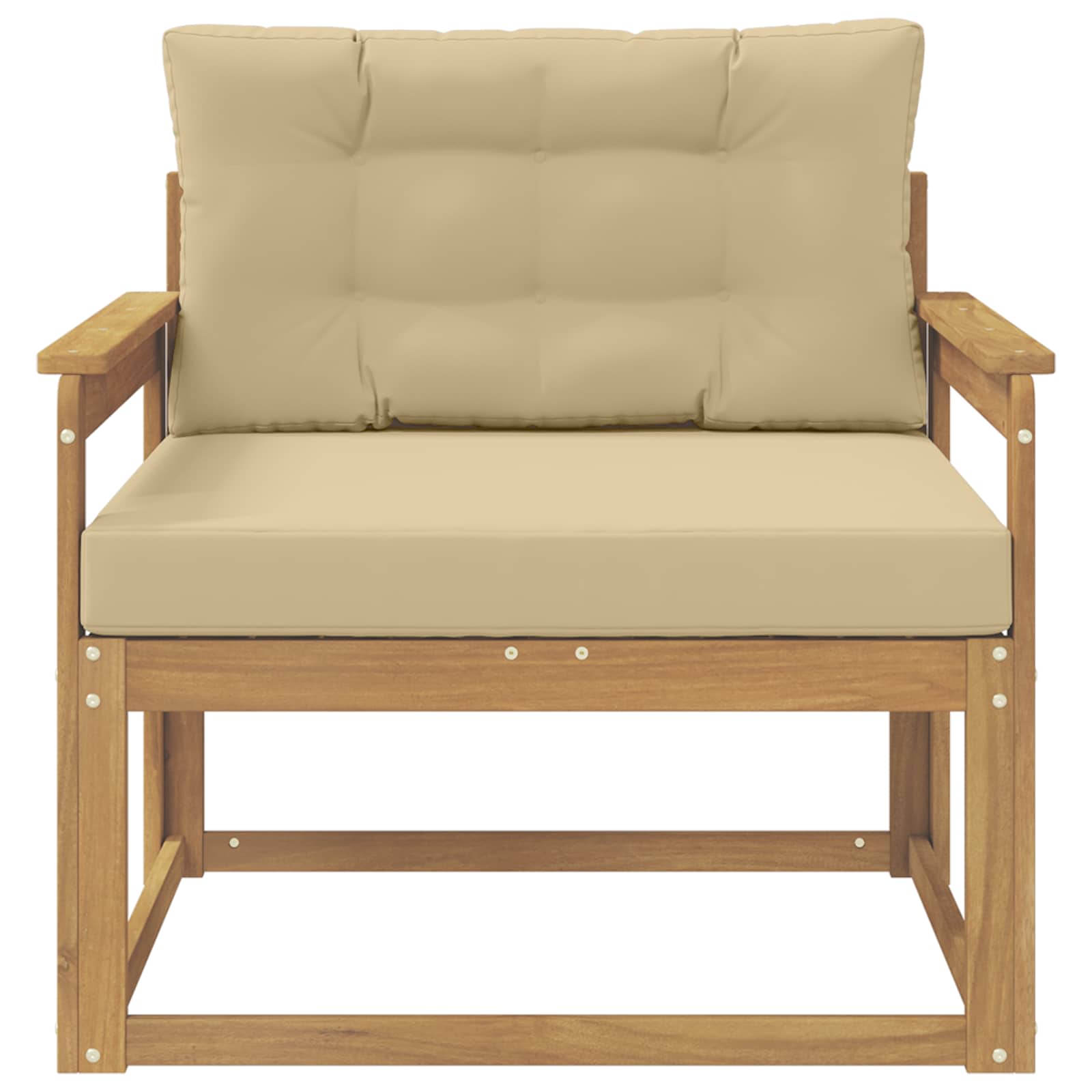 Outdoor Mittelsofa Natur