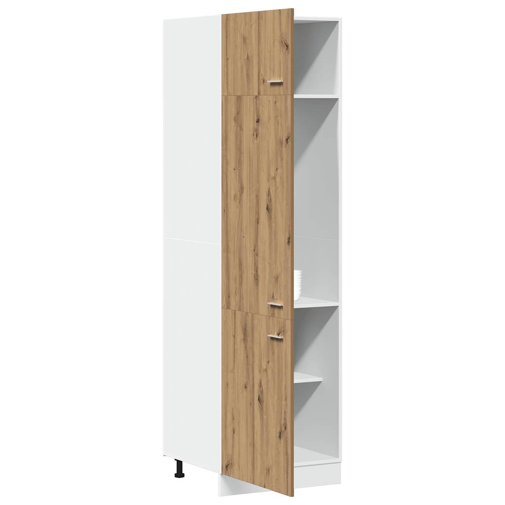 Unterschrank Lyon Weiß 60x46x81,5 cm Holzwerkstoff