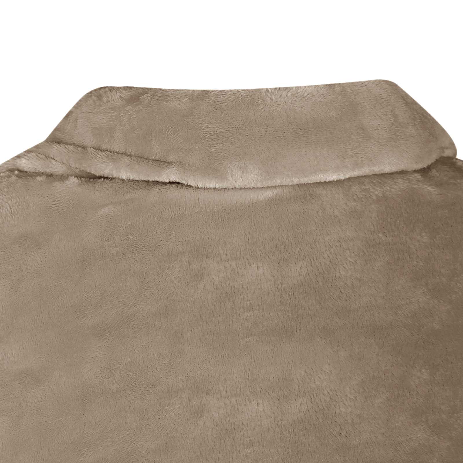 Decken-Hoodie Beige F Flanell