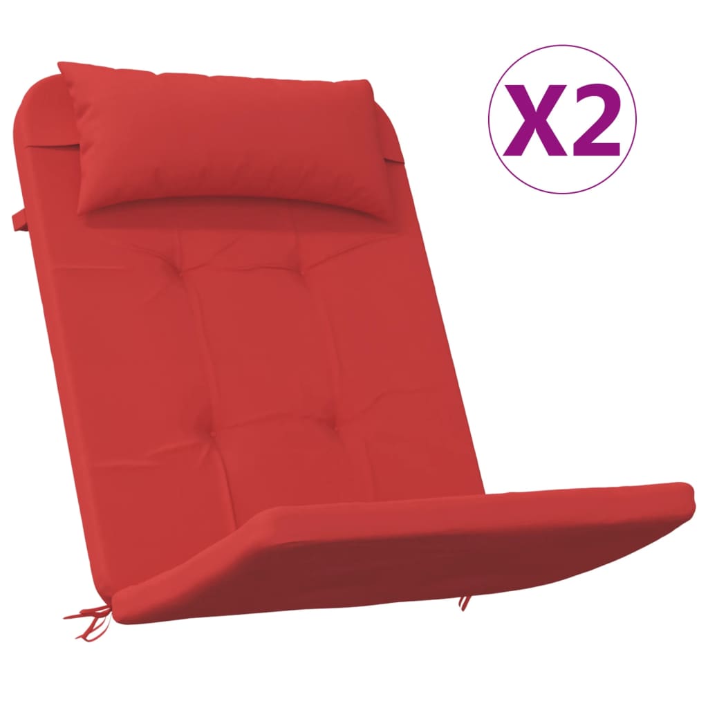 Adirondack-Auflagen 2 Stk. Hellblau Oxford-Gewebe