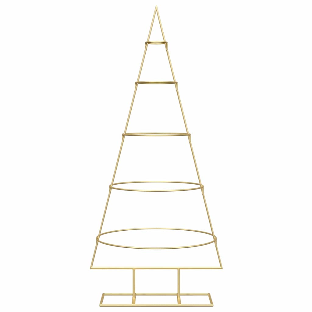 Metall-Weihnachtsbaum Deko Schwarz 60 cm