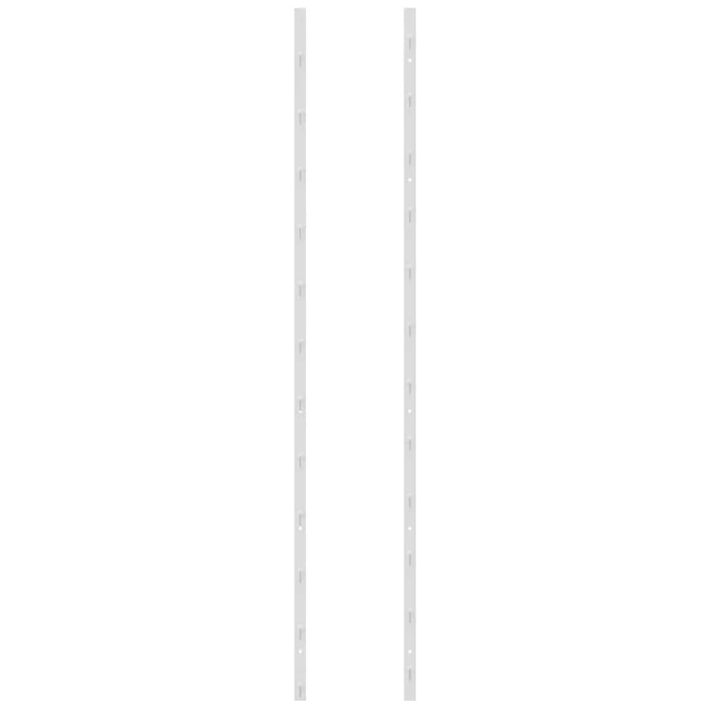 Wand-Weinregal für 24 Flaschen Schwarz Eisen