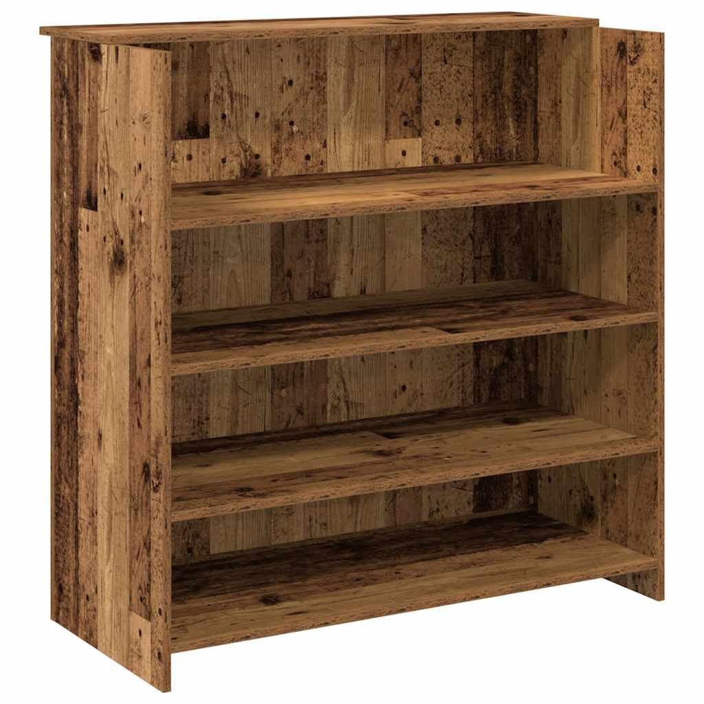 Empfangstresen Weiß 100 x 50 x 103,5 cm Holzwerkstoff
