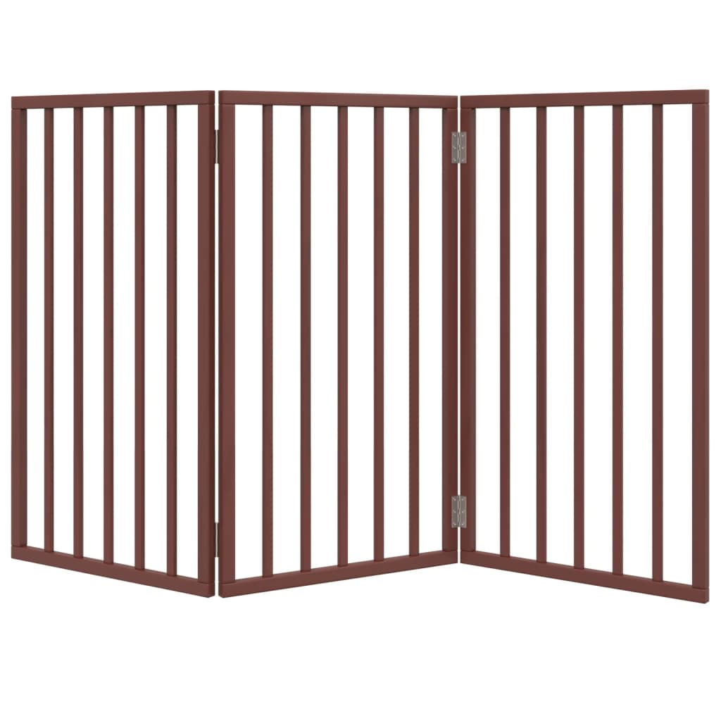 Hundegitter Faltbar 3 Paneele 150 cm Pappelholz