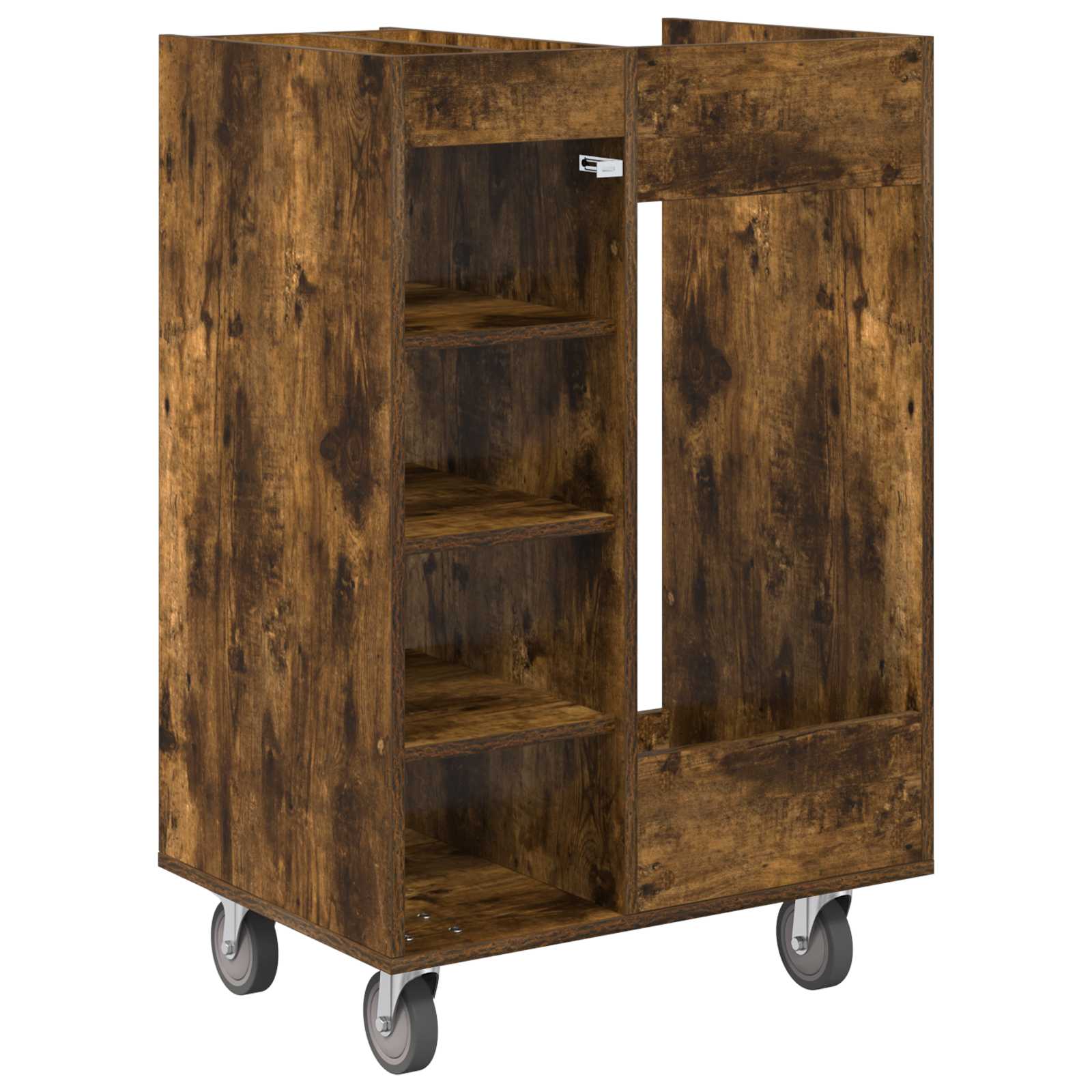 Golf Schrank Mit Rad Uni Weiß 65 x 45 x 98 cm