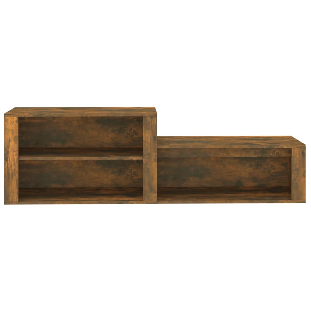 Schuhschrank Weiß 150x35x45 cm Holzwerkstoff