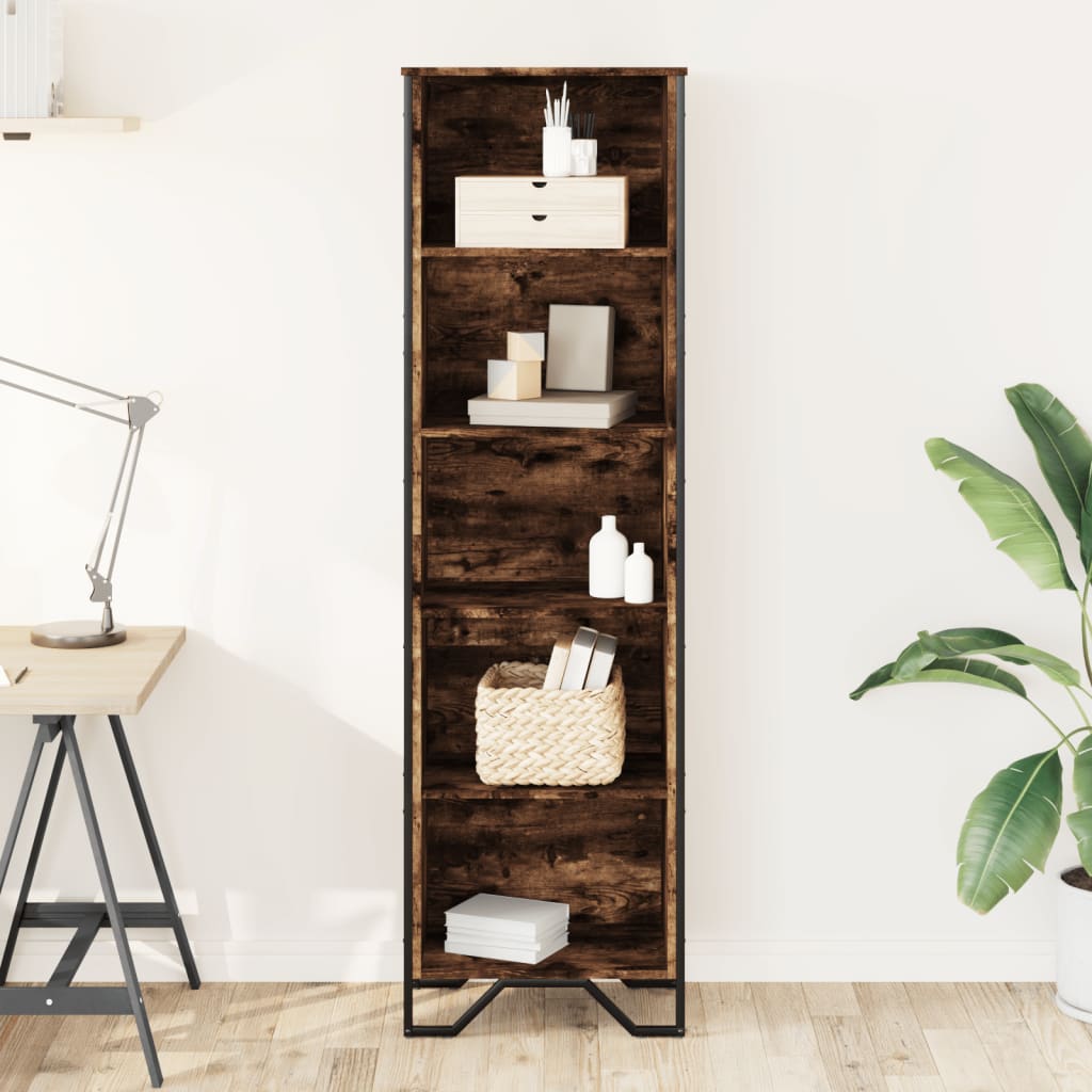 Bücherregal Schwarz 80x31x169 cm Holzwerkstoff