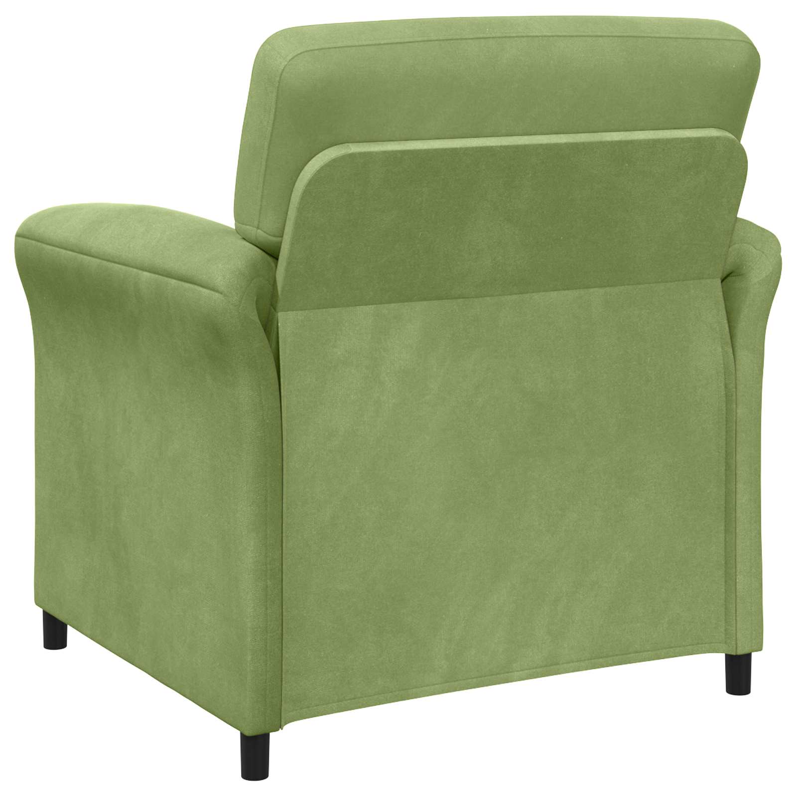 1-Sitzer Sofa Hellgrau 88 x 83 x 95 cm Samt