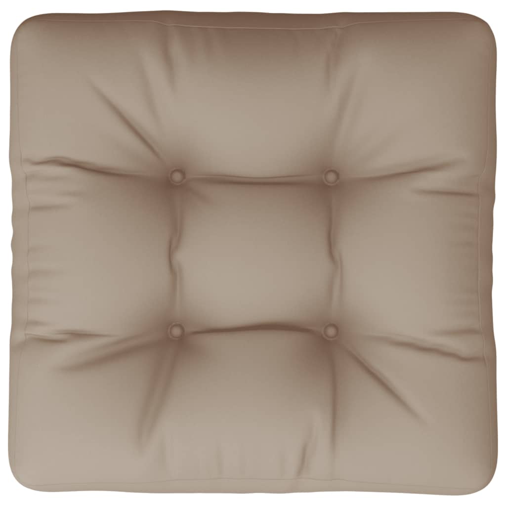 Palettenkissen Anthrazit 50x50x12 cm Stoff