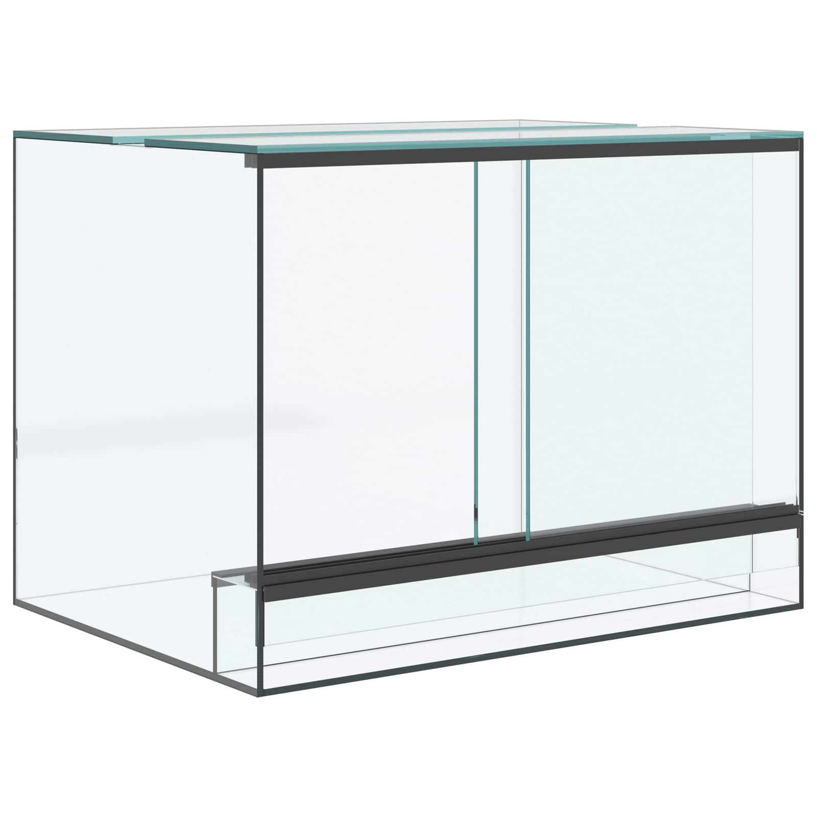 Terrarium mit Speicher Transparent 30 x 30 x 30 cm Glas