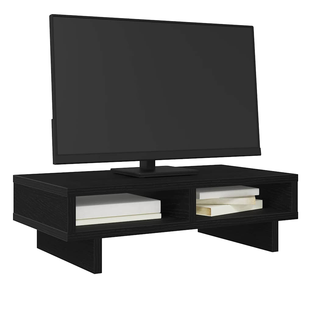 Monitor Halterung Schwarz 100 x 27 x 15 cm Holzwerkstoff